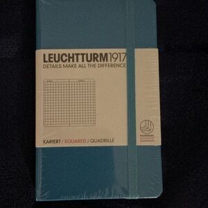 Leuchtturm1917 Blue Squared Notebook